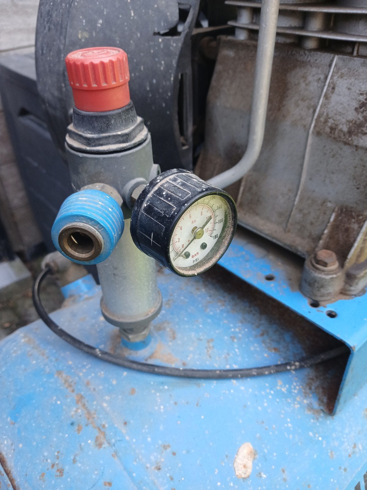 Compressor ABAC 100 lt 2PK 220 volt, Ophalen