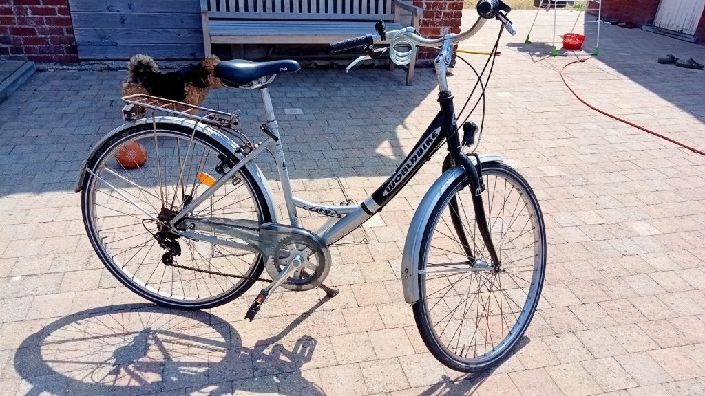 damesfiets, ideaal als kotfiets, Fietsen en Brommers, Gebruikt, Velgrem, Versnellingen, Minder dan 47 cm