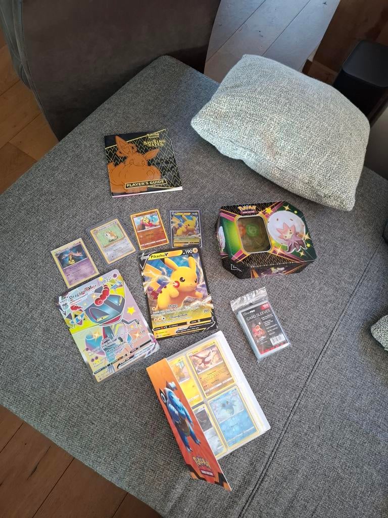Pokemon kaarten, Ophalen of Verzenden, Nieuw, Boek of Catalogus, Foil