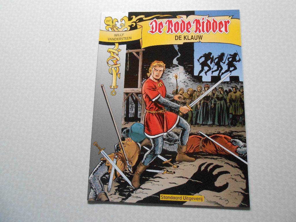 Rode ridder 247 De Klauw 2015 1 ste druk., Willy Vandersteen, Eén stripboek, Nieuw, Ophalen of Verzenden