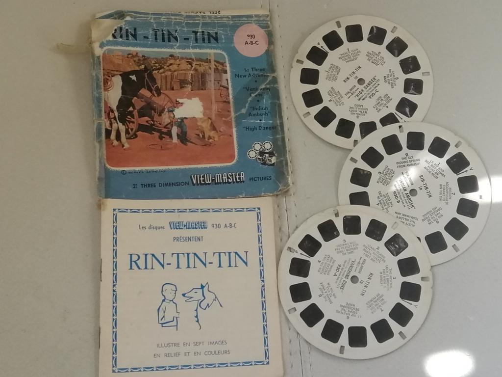 Viewmaster view-master rin tin tin, Enlèvement ou Envoi, Comme neuf