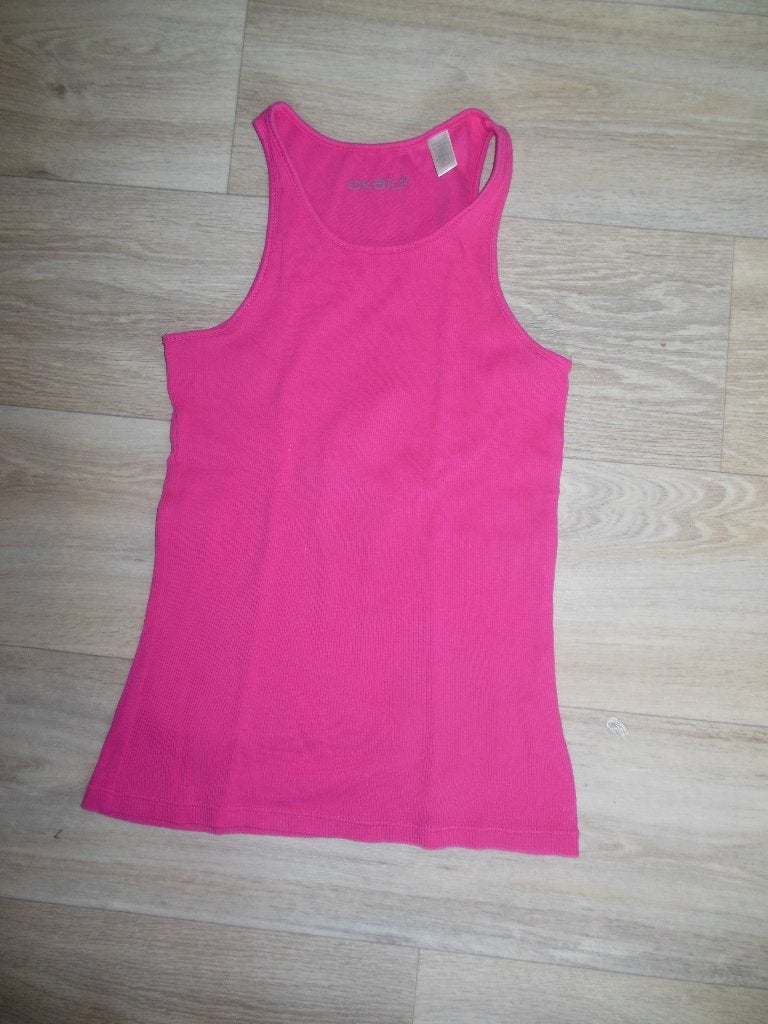 topje Okaïdi 150 in nieuwstaat (ev + short), Enfants & Bébés, Vêtements enfant | Taille 152, Chemise ou À manches longues, Comme neuf
