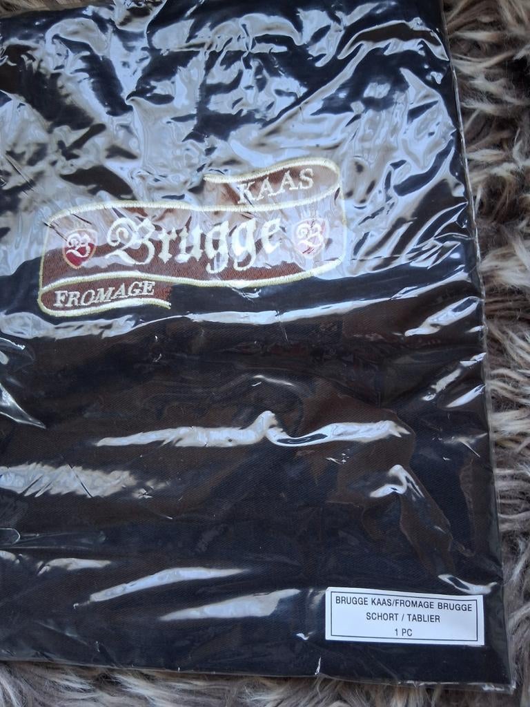 Schort Brugge kaas nieuw, Maison & Meubles, Cuisine | Linge de cuisine, Enlèvement ou Envoi, Tablier