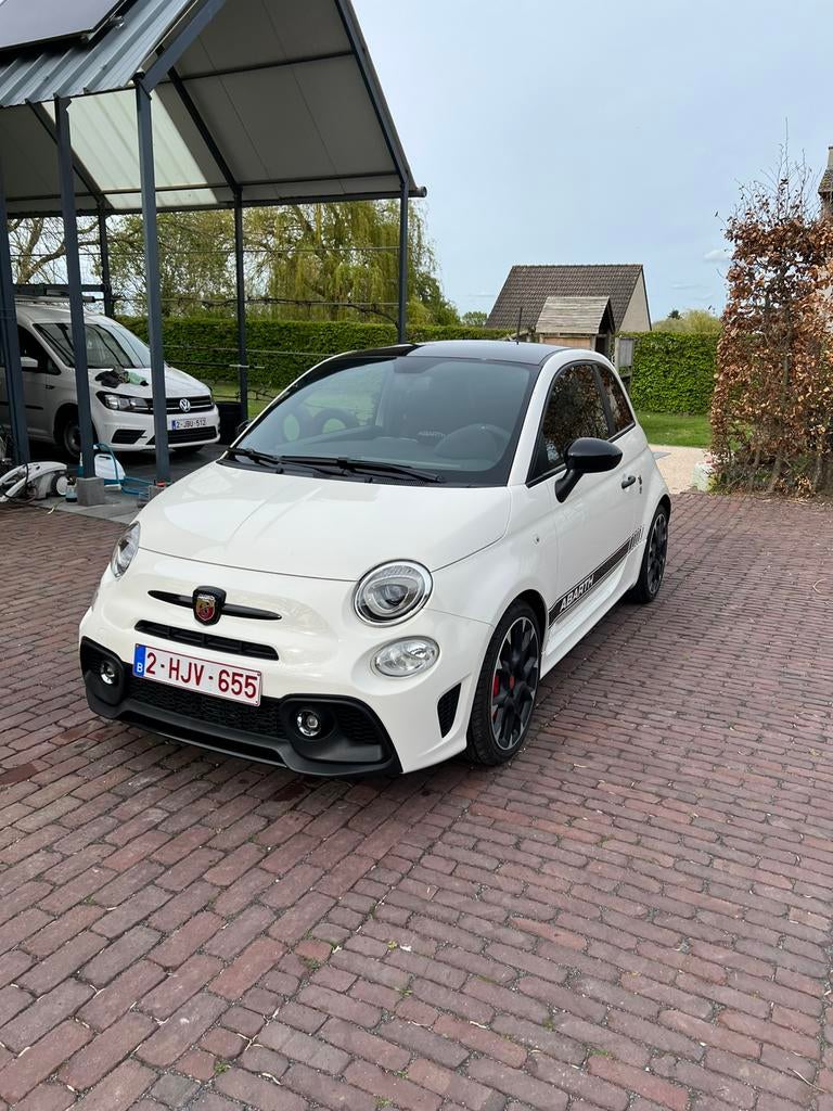Abarth 595 competizione, Auto's, Voorwielaandrijving, 4 zetels, Wit, Handgeschakeld