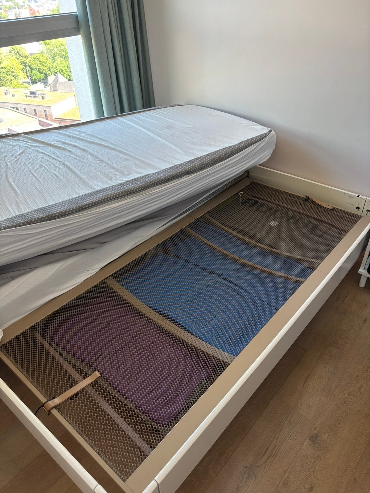 tweepersoonsbed auping bed, Huis en Inrichting, Ophalen, Overige materialen, Gebruikt, Tweepersoons