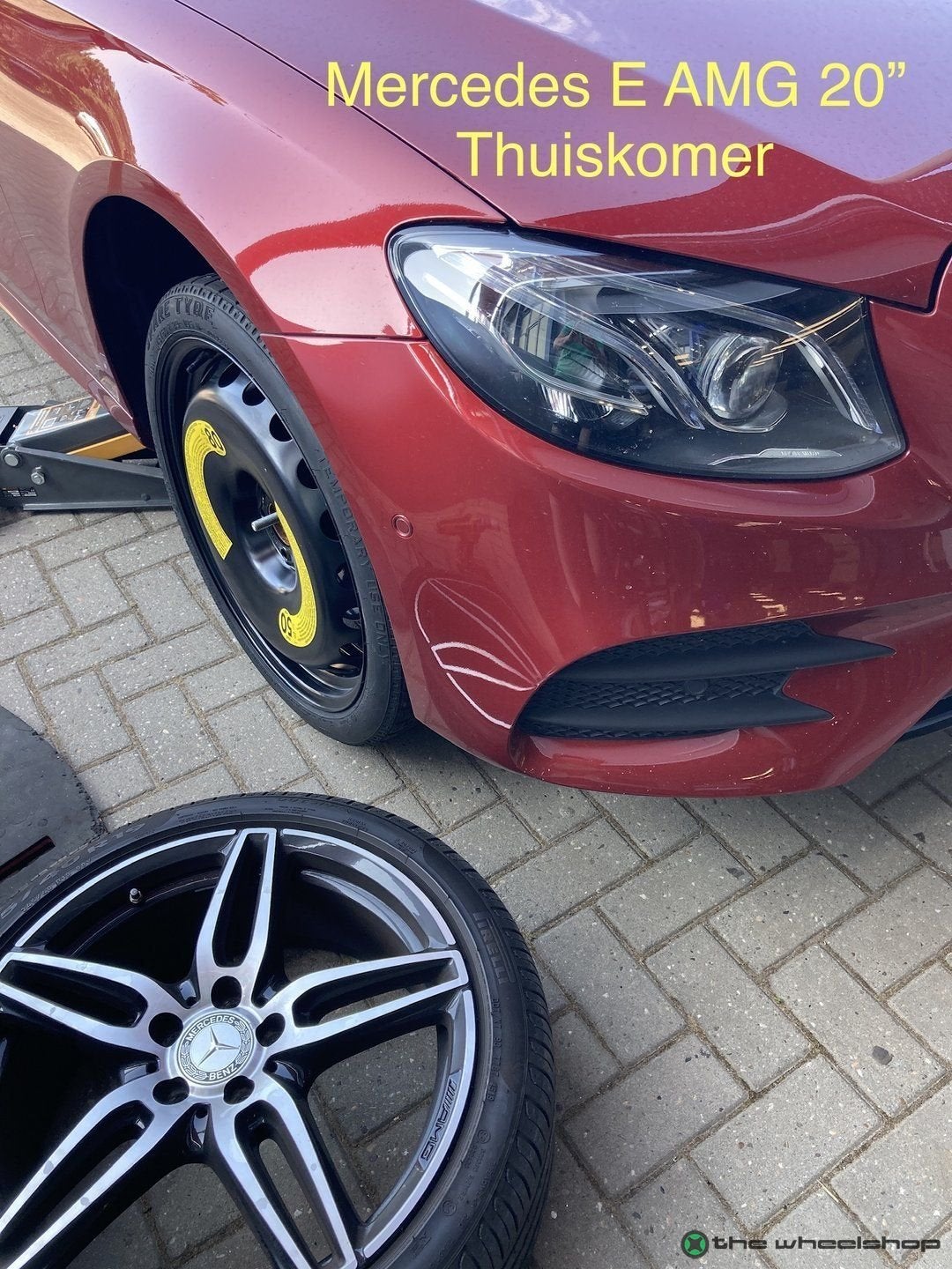 Reservewiel Thuiskomer Audi A6 Mercedes E, GLB, VW Tiguan 20, Pneus et Jantes, 145 mm, Enlèvement ou Envoi, Véhicule de tourisme