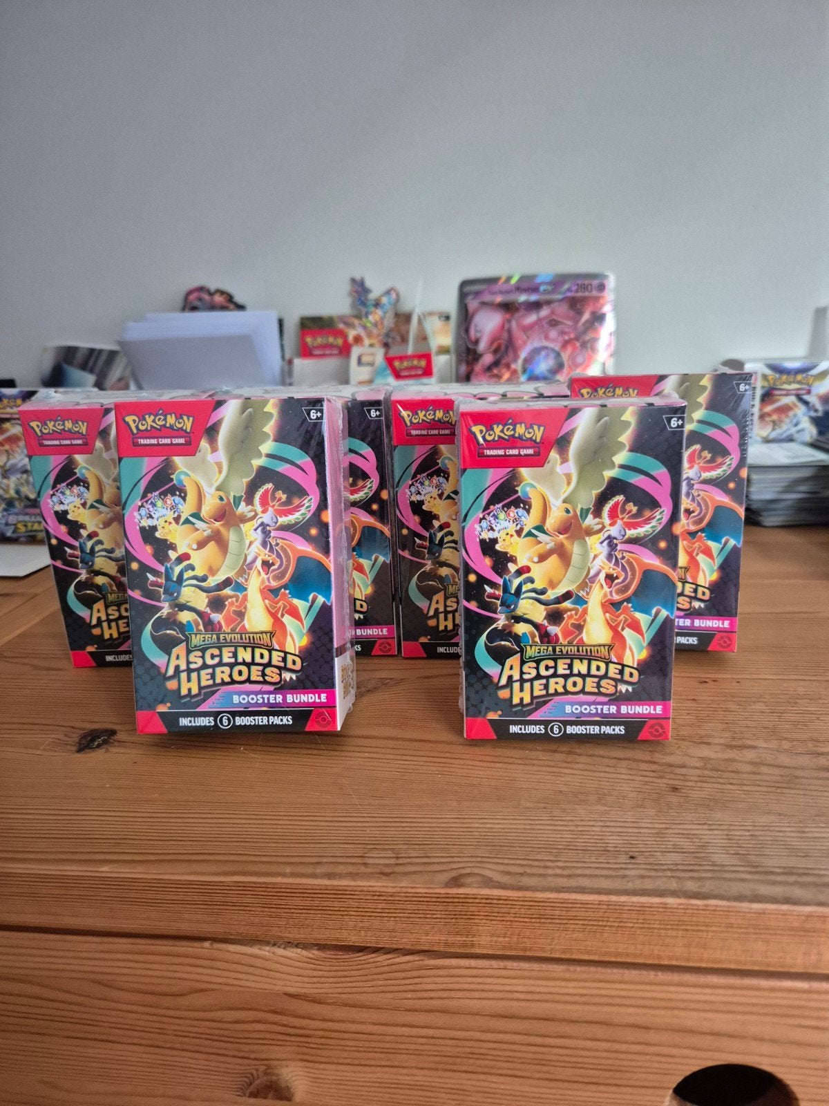 pokemon ascended heroes booster bundels 6x, Enlèvement ou Envoi, Booster