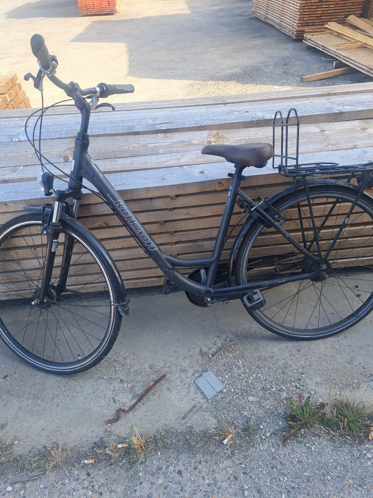 Damesfiets(school fiets), Enlèvement