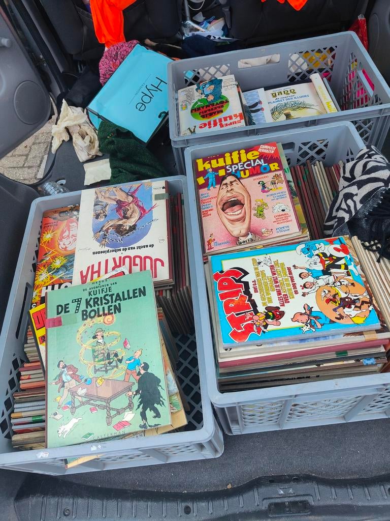 200 bibliotheekstrips te koop HC IZGS, Plusieurs BD, Enlèvement, Utilisé