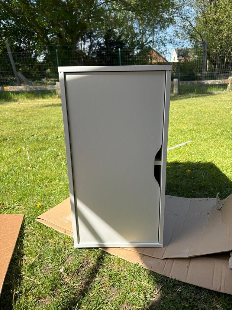Witte kast ikea, Ophalen, Met deur(en), 50 tot 100 cm, Zo goed als nieuw