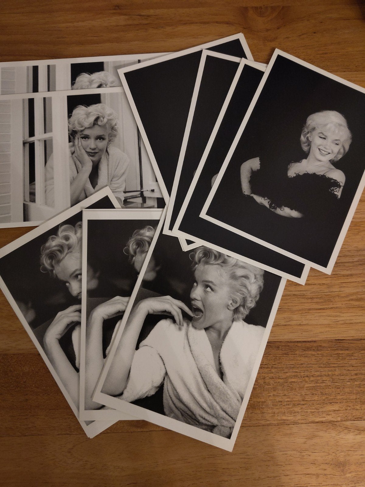 lot 14 Marilyn Monroe ansichtkaarten, Verzamelen, Ophalen of Verzenden, Zo goed als nieuw, Overige onderwerpen, Foto
