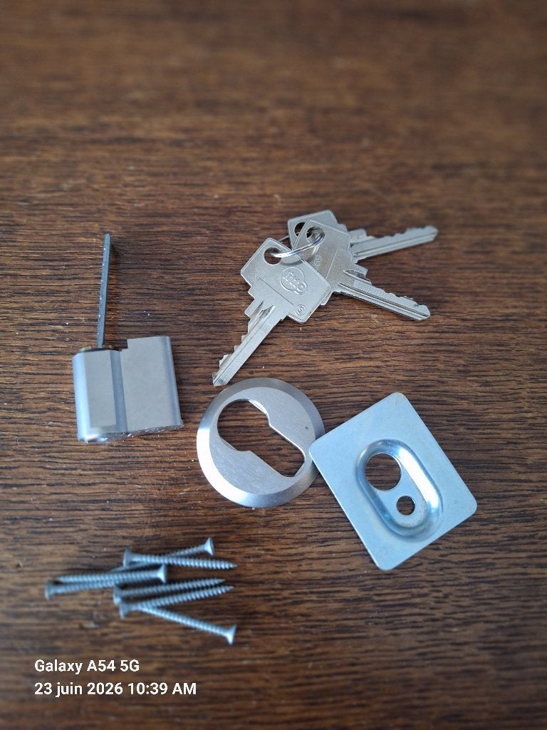 Serrure, Bricolage & Construction, Enlèvement, Utilisé, Autres matériaux, Autres types