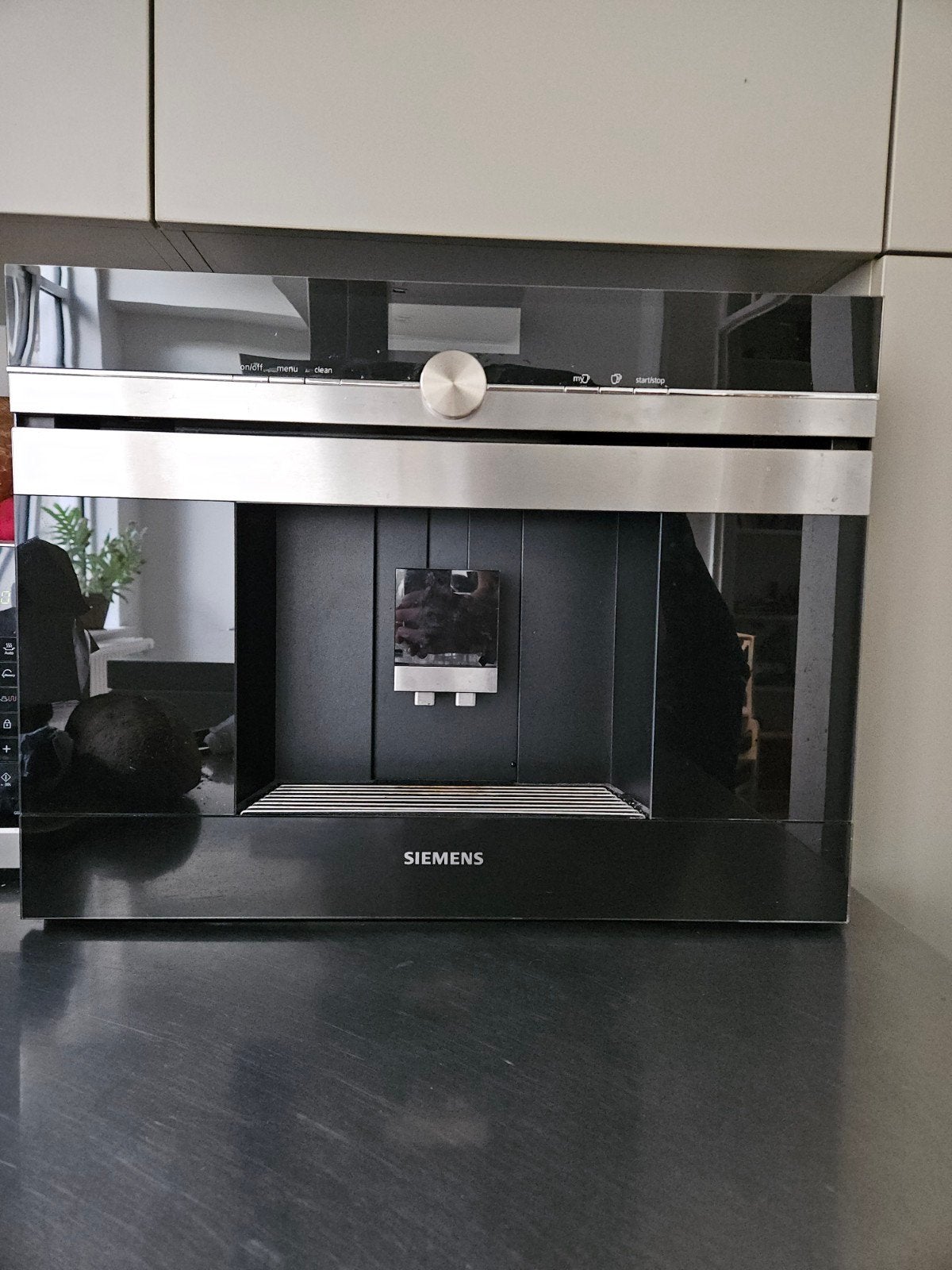 Siemens inbouw koffiemachine, Elektronische apparatuur, Koffiezetapparaten, Ophalen, Gebruikt, 10 kopjes of meer, Koffiemachine