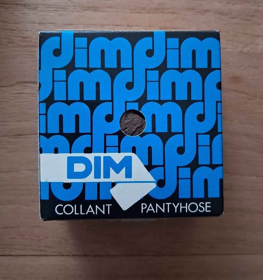 Vintage DIM panty nieuw – Maat LONG (III), Bruin, Nieuw, Dim, Ophalen of Verzenden