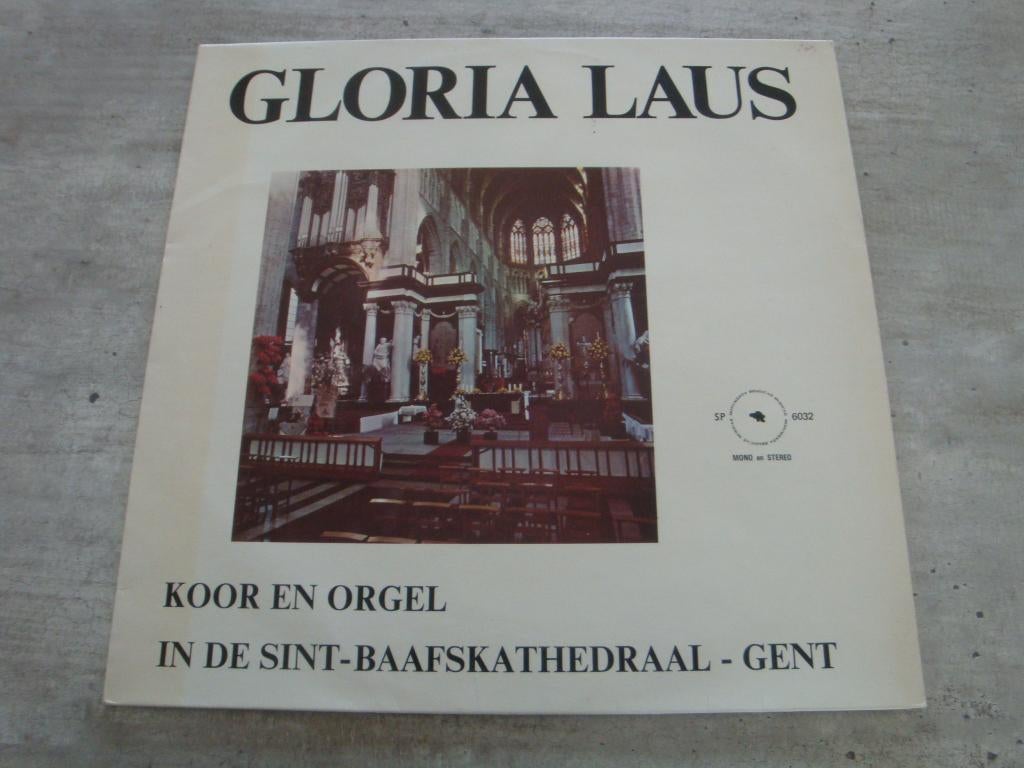 GLORIA LAUS-KOOR EN ORGEL IN DE ST.-BAAFSKATHEDRAAL GENT, Cd's en Dvd's, Vinyl | Overige Vinyl, Ophalen of Verzenden, Gebruikt