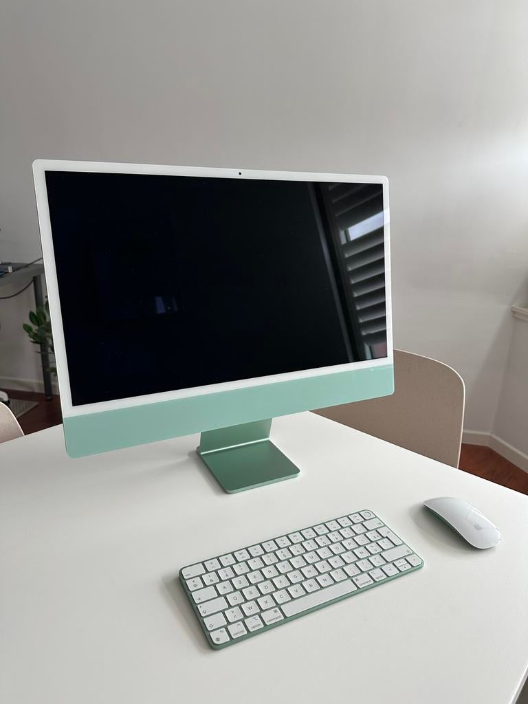 iMac M1 2021, IMac, Zo goed als nieuw, 8 GB, SSD