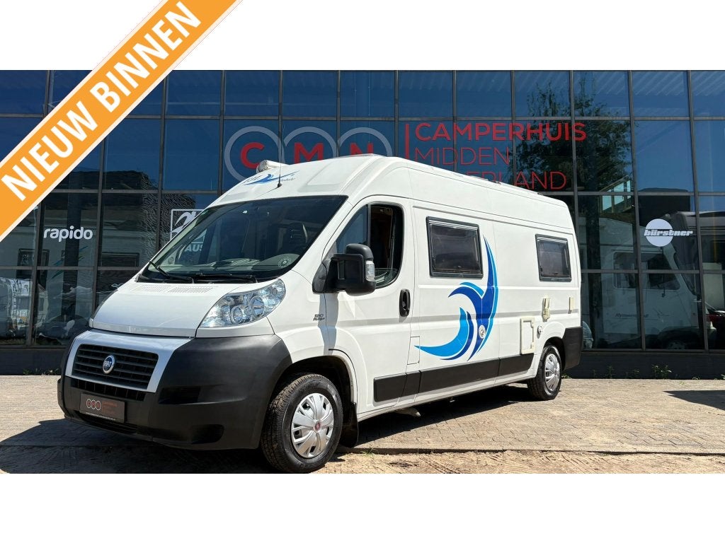 Pössl 2win TJL,Vastbed,Luifel,120PK, Fiat ducato, Caravanes & Camping, Camping-cars, Entreprise, jusqu'à 3, Modèle Bus ou Fourgon aménagé
