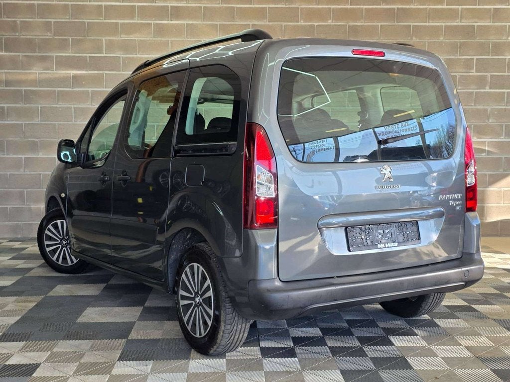 Peugeot Partner 🟢1.6 DIESEL 92CV - 7 PLACES - CRUISE - AI, Auto's, Voorwielaandrijving, Euro 5, Stof, Gebruikt
