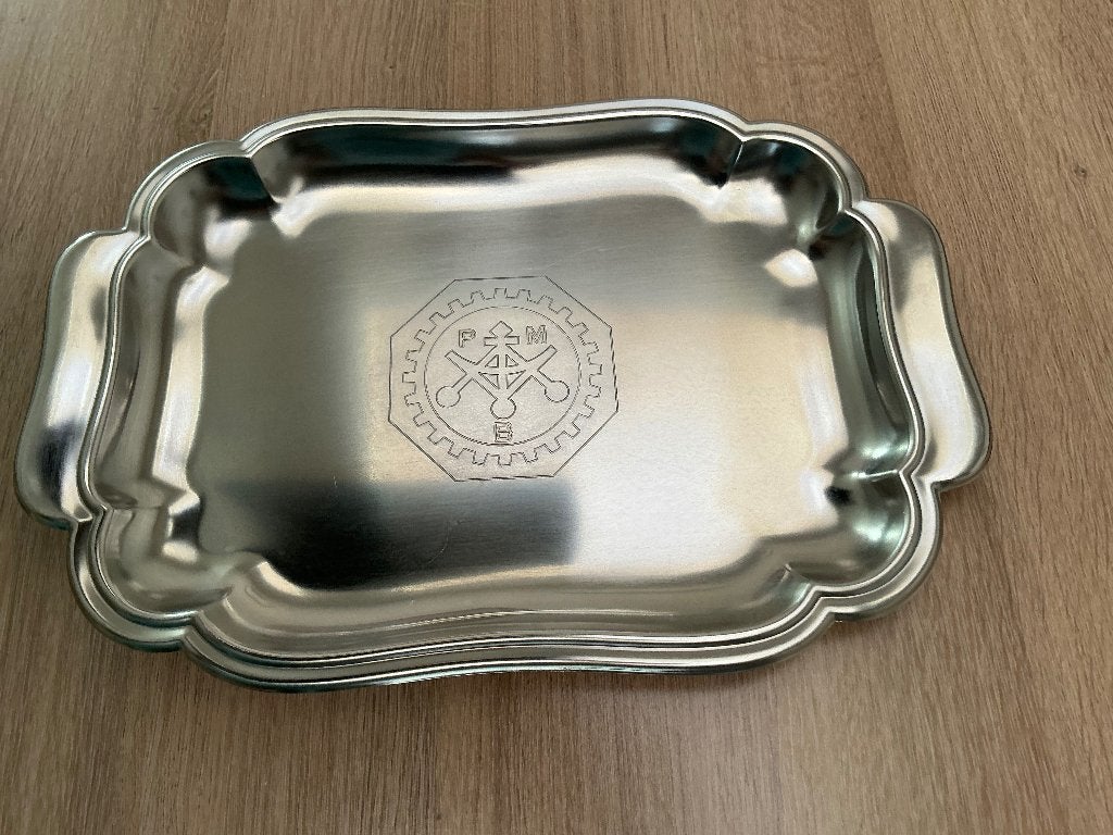 Dienblad roestvrij staal, Ophalen of Verzenden, Dienblad