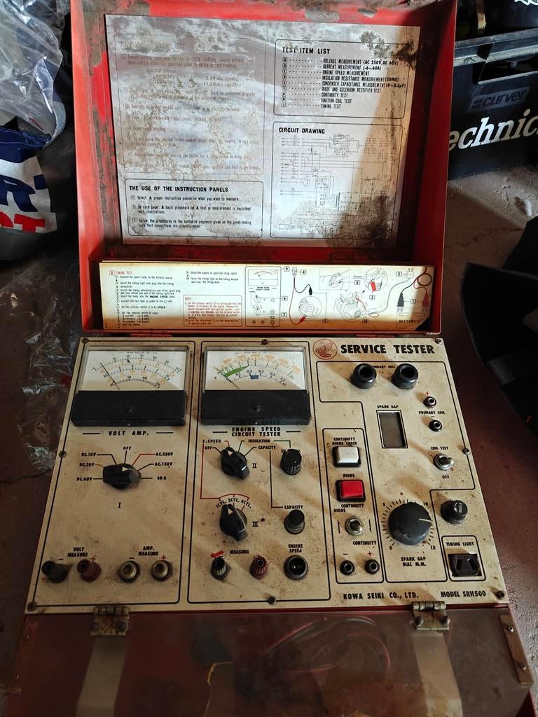 honda service tester kowa seiki srh 500, Ophalen