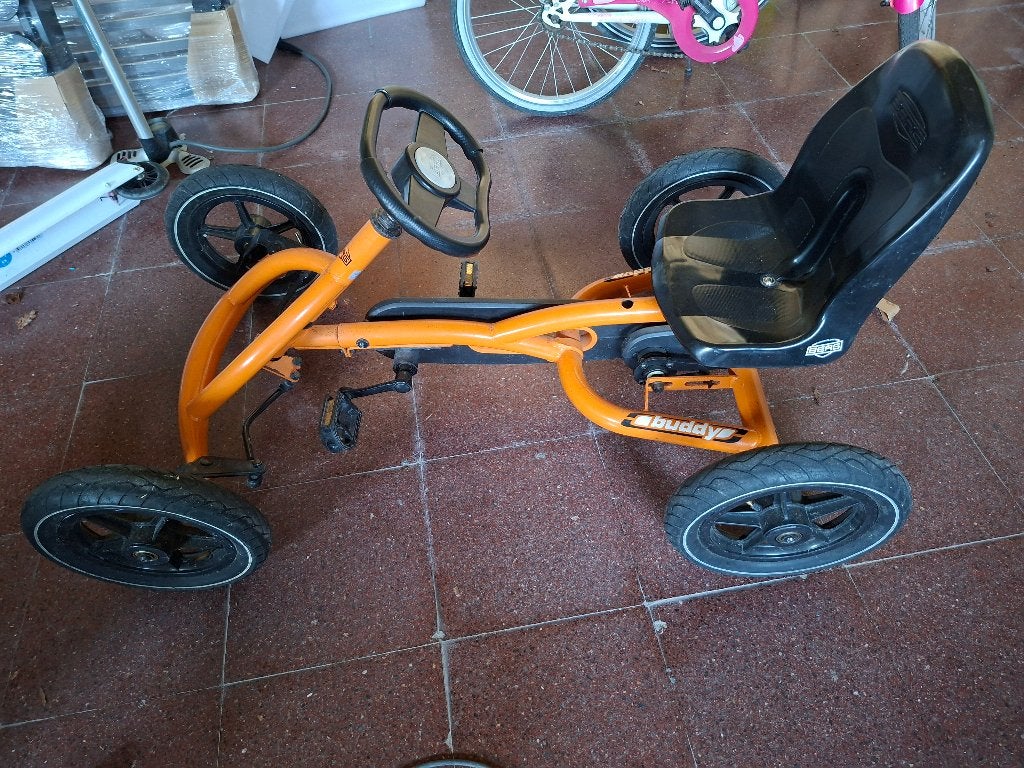 Berg gocart, Ophalen, Gebruikt, Berg