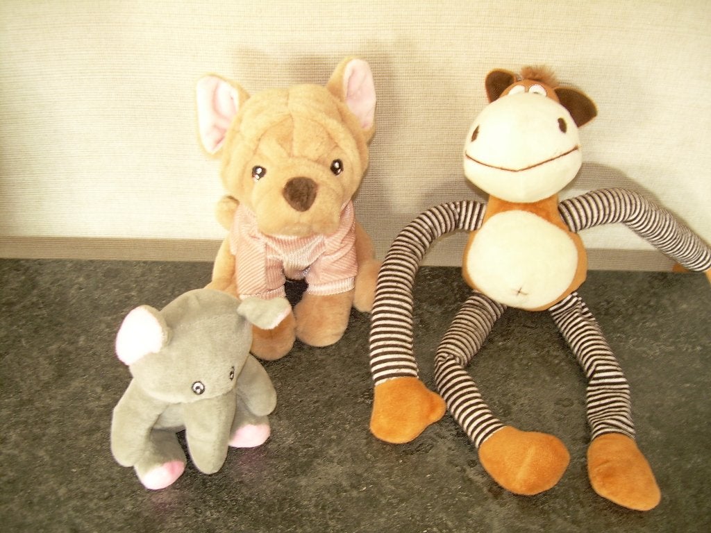 3 knuffels, Enlèvement, Comme neuf