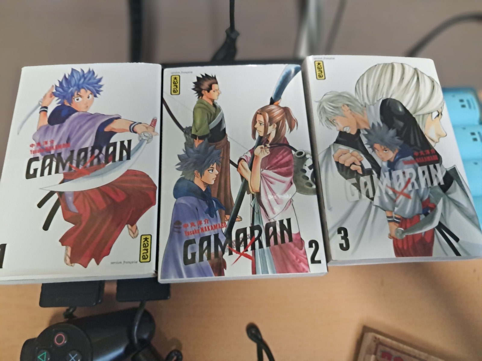 Manga gamaran, Livres, Enlèvement