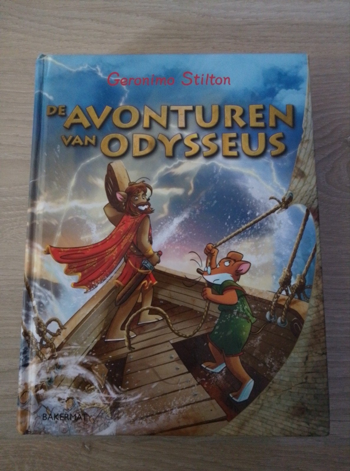 Geronimo Stilton - De avonturen van Odysseus (Hardcover), Boeken, Ophalen, Zo goed als nieuw