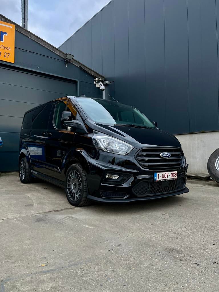Ford transit custom MS-RT, Auto's, Ford, 4 cilinders, Zwart, Grijs, Particulier