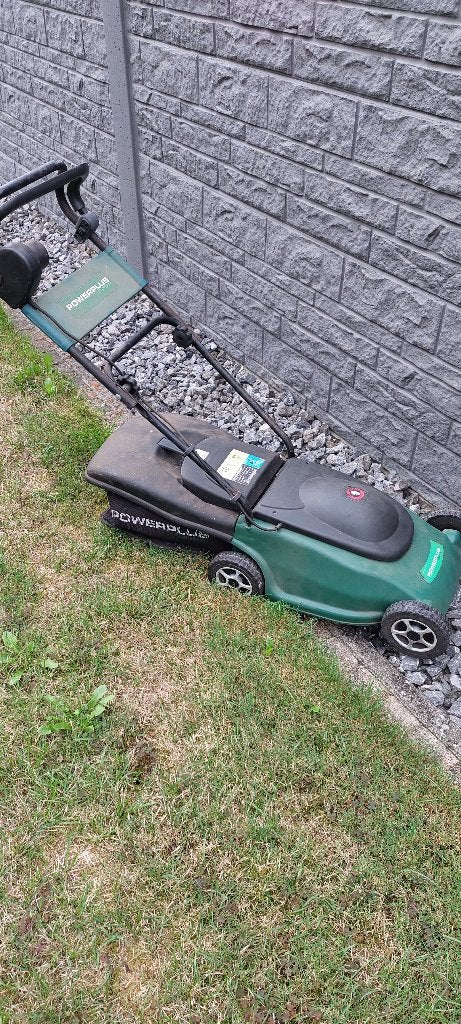 grasmaaier, Ophalen, Elektrische grasmaaier, Powerplus garden