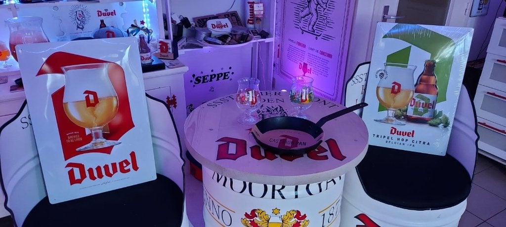 Duvel hoge tafel, Enlèvement, Utilisé, Autres types, Duvel