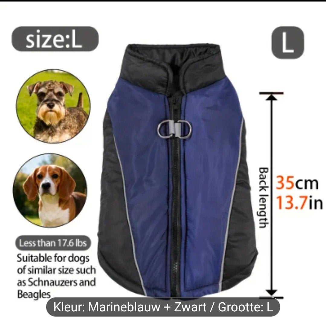 Nieuw! Hondenjasje ( tot 8,5kg) maat: L, Ophalen of Verzenden, Nieuw, Hondenbodywarmer, L