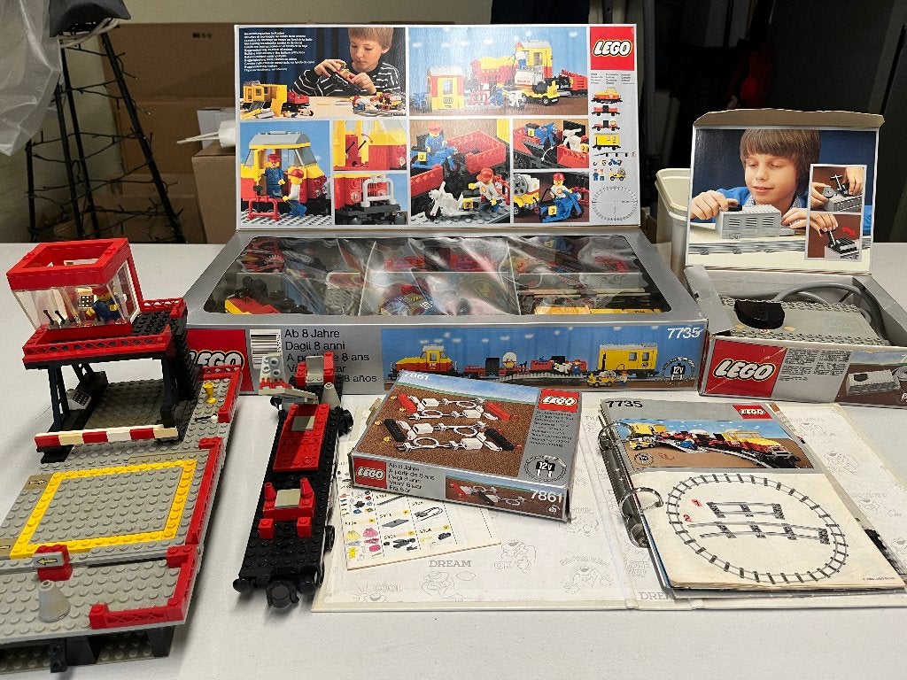 Lego 7735 Train, Overige thema's, Lego, Ensemble complet, Enlèvement