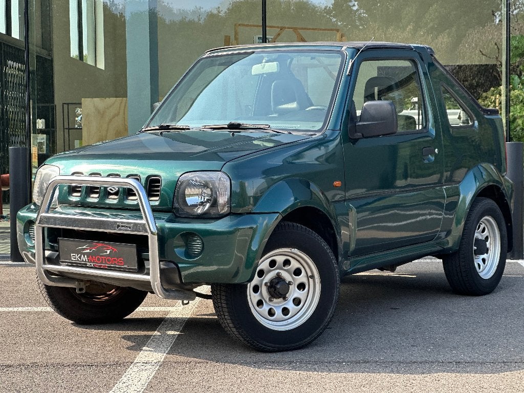 Suzuki Jimny 1.3i / 4x4 / 167360km /  Export of Handelaar!!!, Auto's, Stof, Zwart, Bedrijf, Handgeschakeld