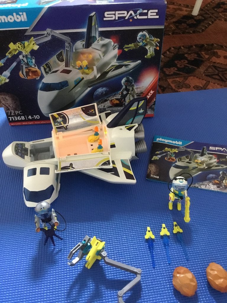 jouet navette spatiale playmobil, Enlèvement, Comme neuf, Complet