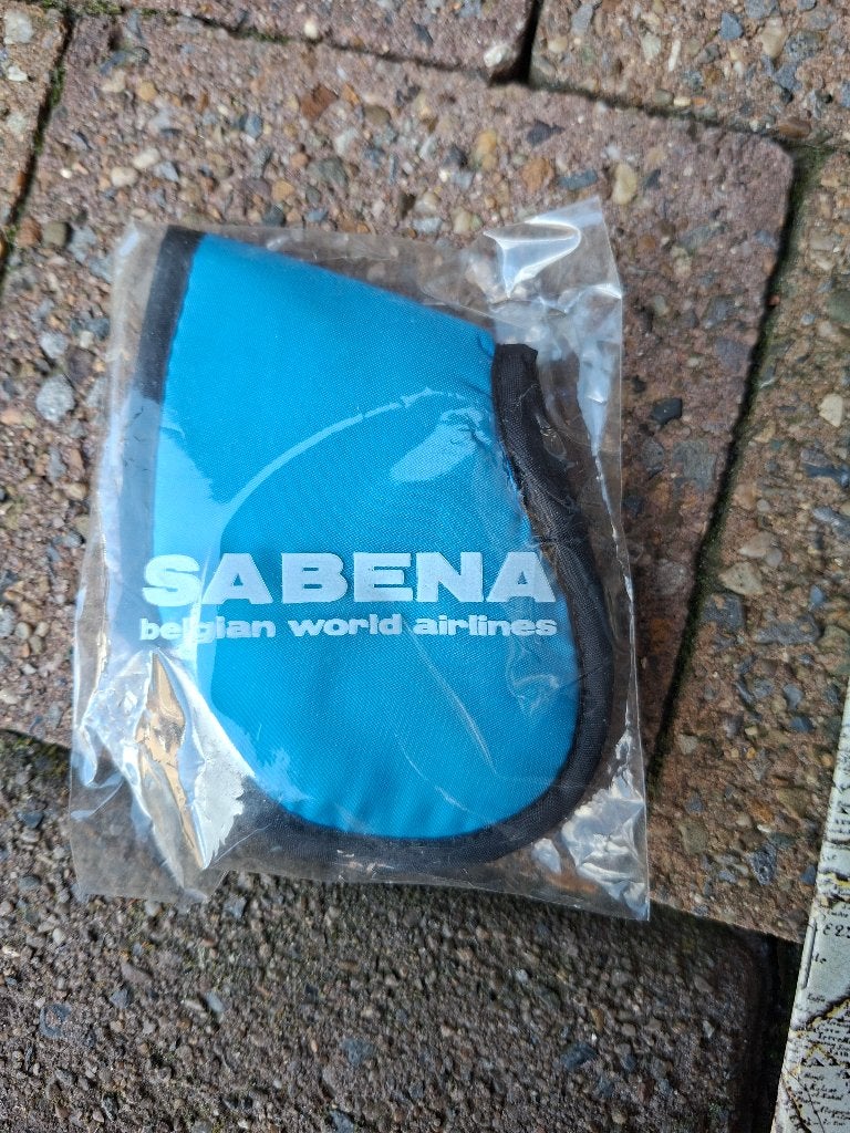 Sabena oogmasker en magazine, Enlèvement, Neuf