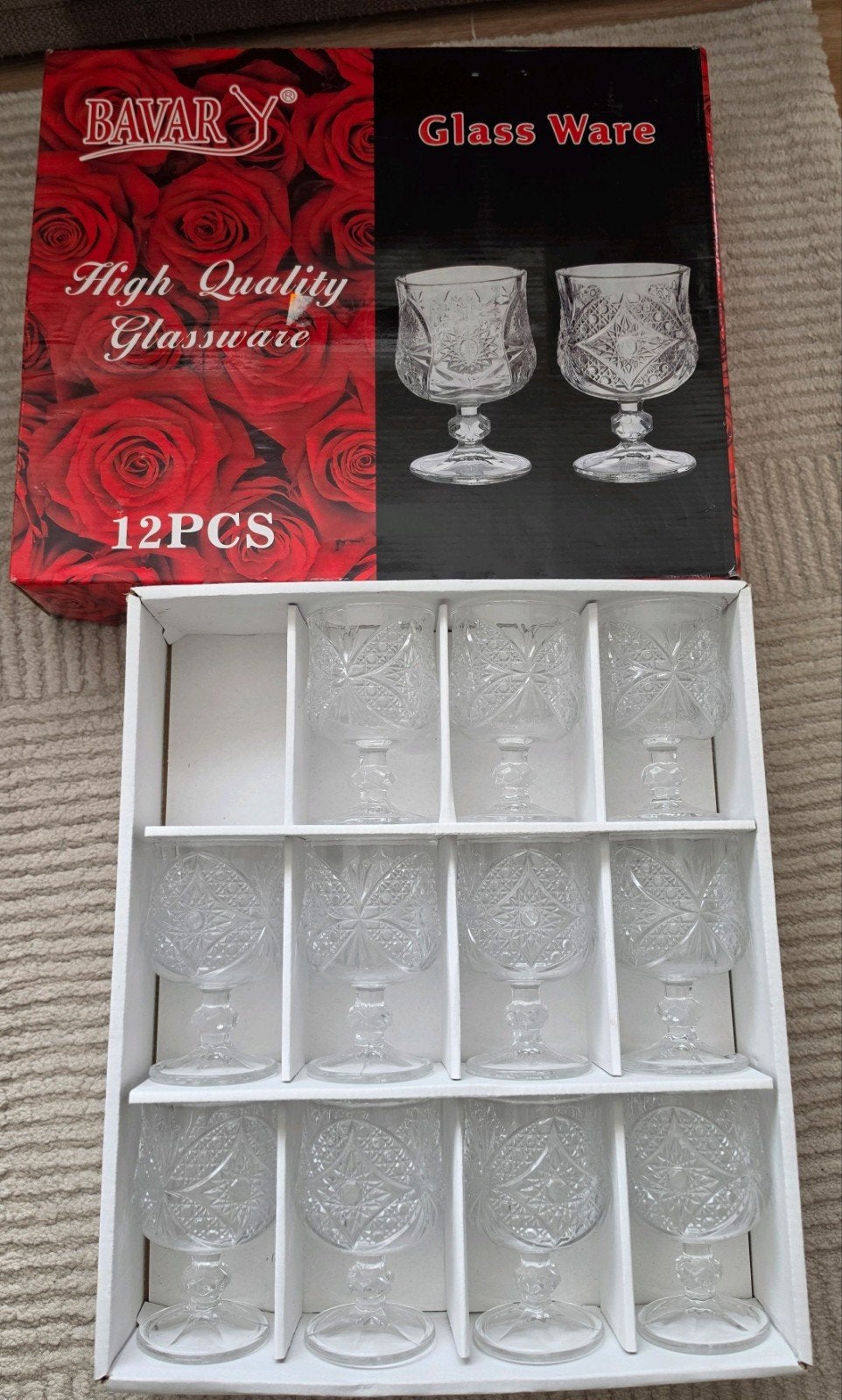 Dessertglazen, Maison & Meubles, Enlèvement, Neuf, Verre, Verre ou Verres