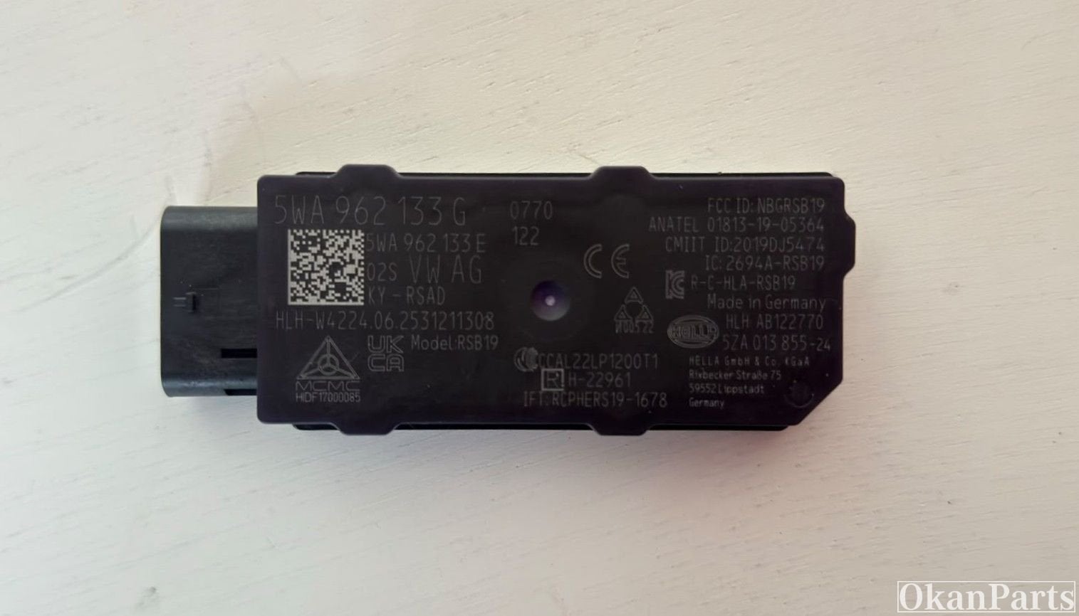 Antenne d'entr e sans cl Audi Volkswagen Skoda Cupra 5WA9621, Fabrikant BV, Neuf, Info@fabrikant.eu, Fabrikantstraat 1
1000 AA  Amsterdam, NL