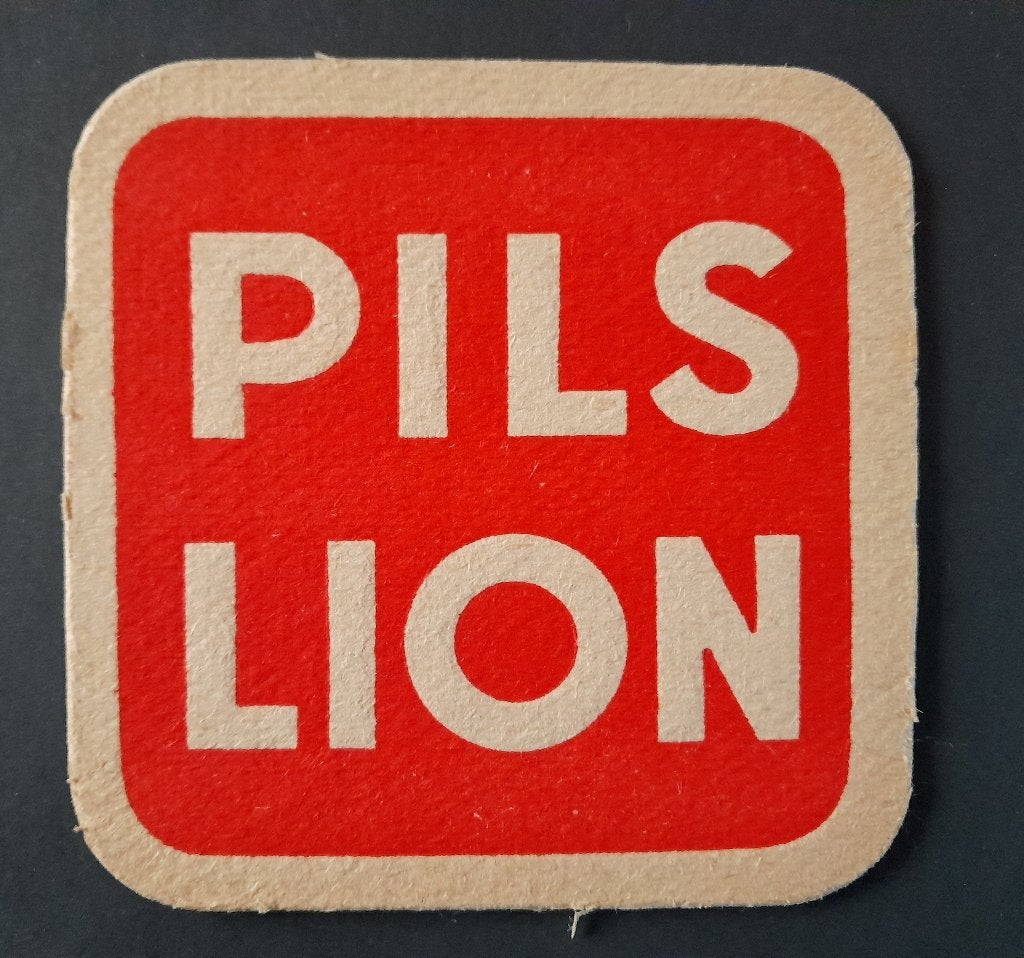 Brasserie Lion Tournai Pils Sous bock, Envoi, Utilisé, Sous-bock, Autres marques