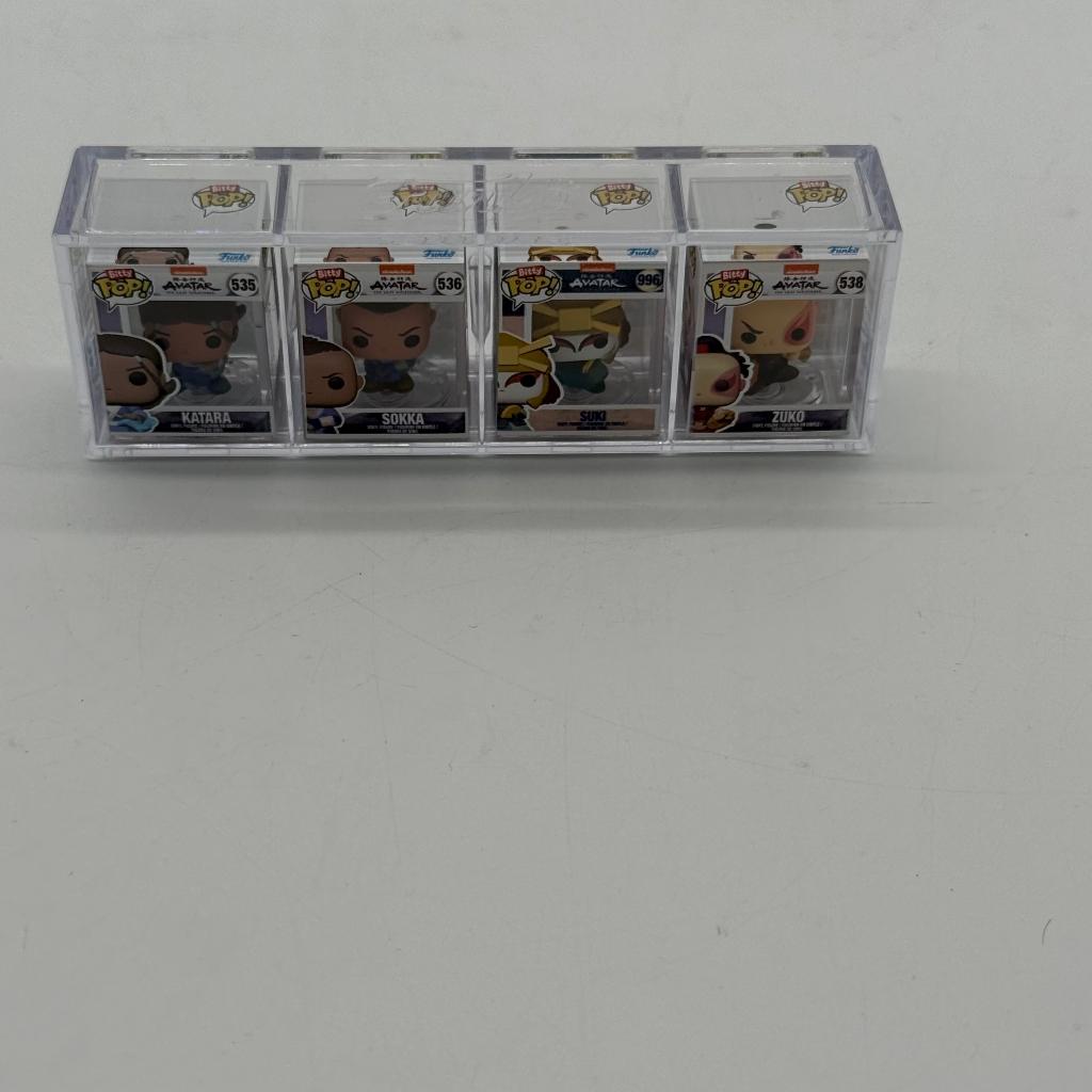 Bitty Pop! Avatar The Last Airbender - 4 stuks - met case, Verzamelen, Poppetjes en Figuurtjes, Ophalen of Verzenden, Zo goed als nieuw