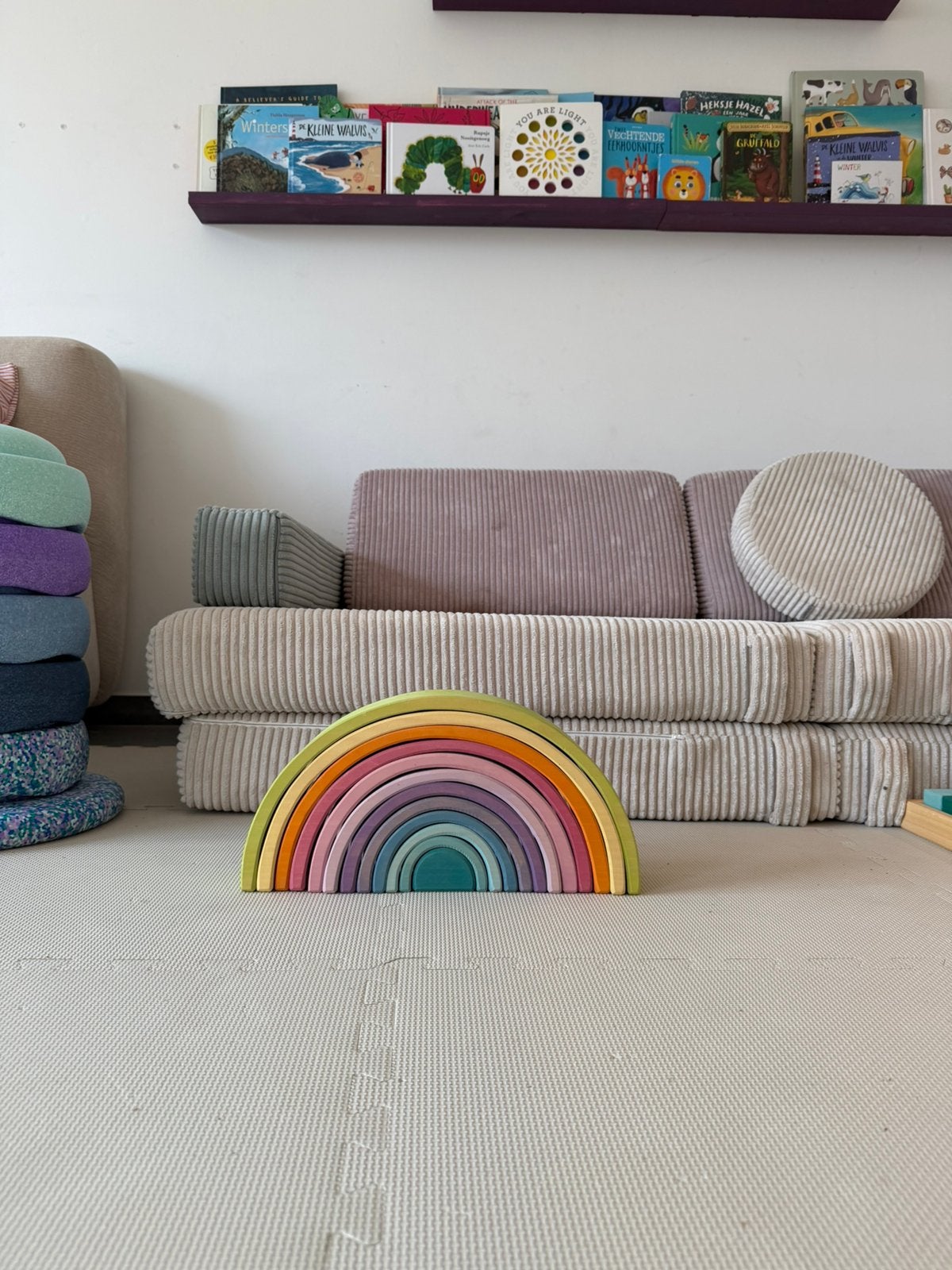Grimm’s grote pastel regenboog – 12-delig, Ophalen of Verzenden