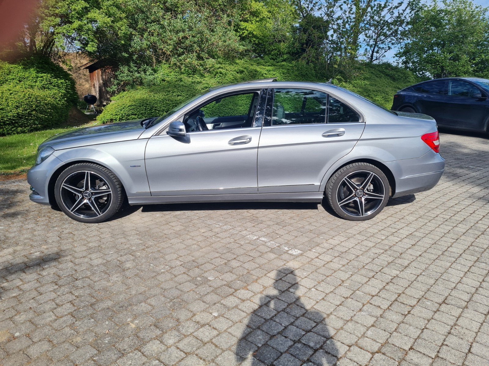 Mercedes C180, Cuir, Achat, 4 portes, Noir