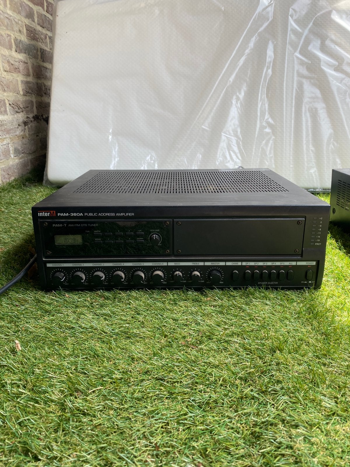 Inter-M PAM-360A 360W 100V Omroepversterker, Enlèvement, Utilisé, Audio