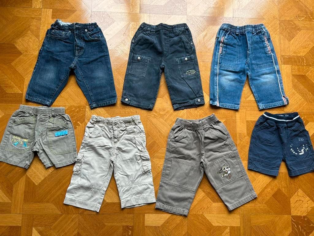Lot de 5 pantalons et deux shorts taille 1 an, Enfants & Bébés, Vêtements enfant | Taille 152, Comme neuf, Enlèvement ou Envoi