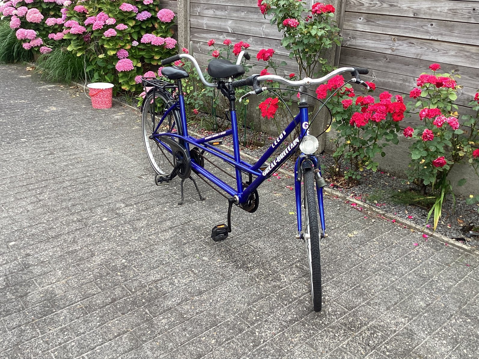 Tandem tekoop, Minder dan 10 versnellingen, Velgrem, Zo goed als nieuw, Ophalen