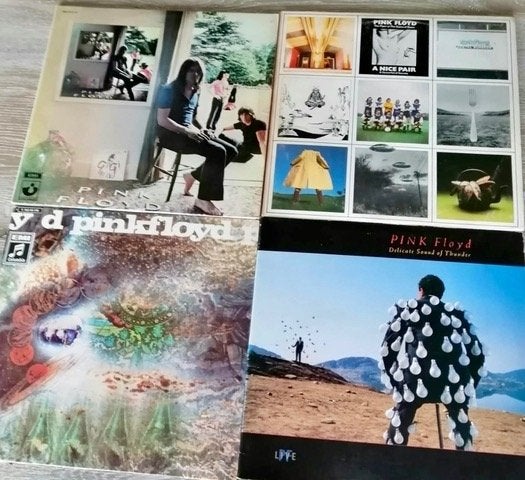 11 LP's Pink Floyd, Beschermende buitenhoes, Ophalen of Verzenden, LP