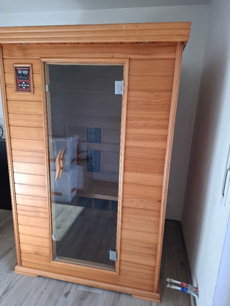 Infrarood sauna, Sport en Fitness, Ophalen, Gebruikt, Infrarood, Complete sauna