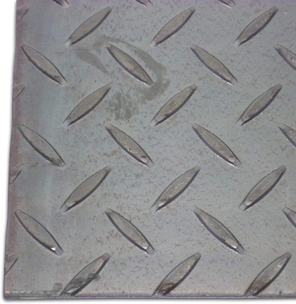 traanplaat staal 3/5 mm 1500x3000, Doe-het-zelf en Bouw, Ophalen, Nieuw, Overige materialen, Minder dan 20 mm