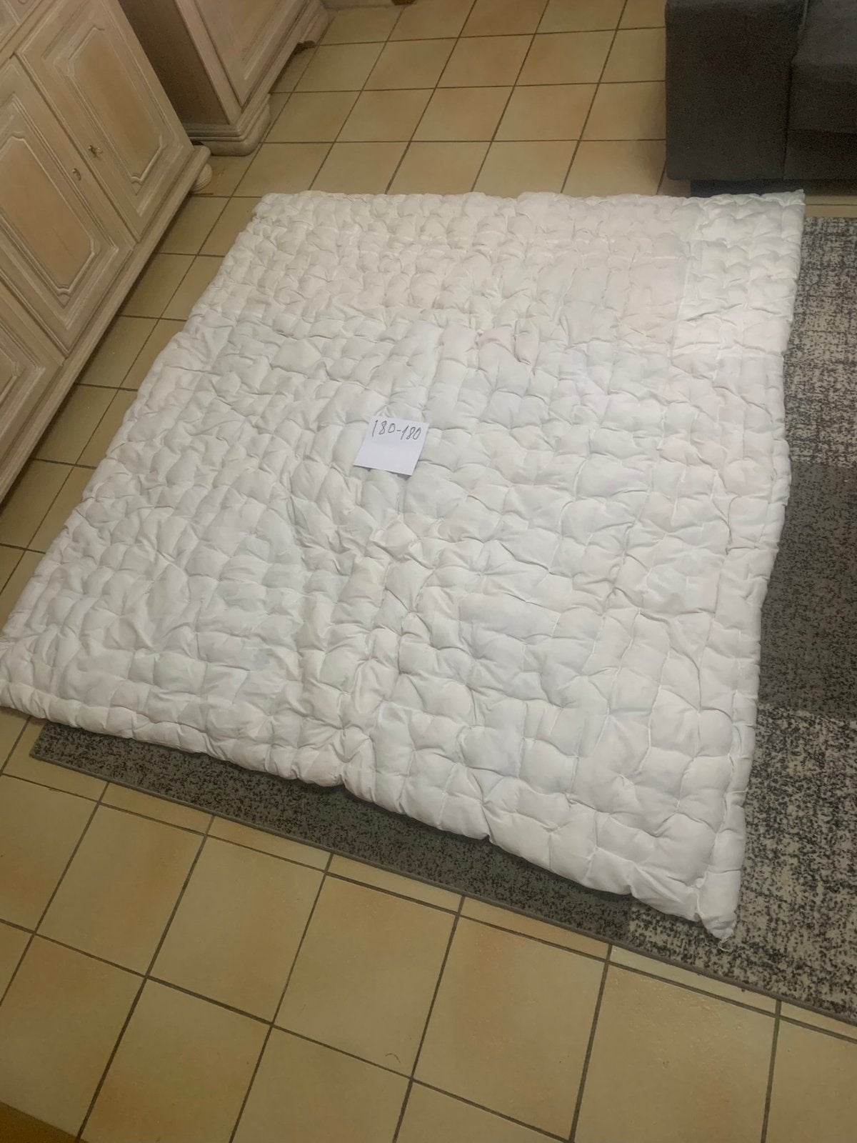 WOLLEN  DEKBED, Ophalen, Zo goed als nieuw, 200 cm
