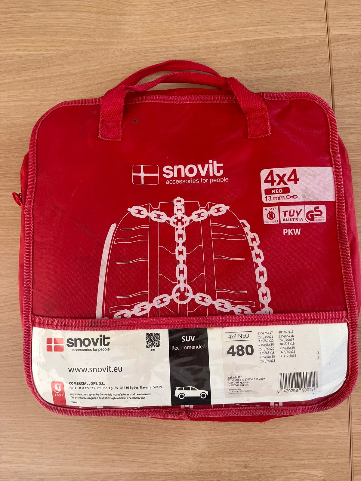 SNOVIT 4x4 NEO 480 13mm, Autos : Divers, Chaînes, Enlèvement, Neuf